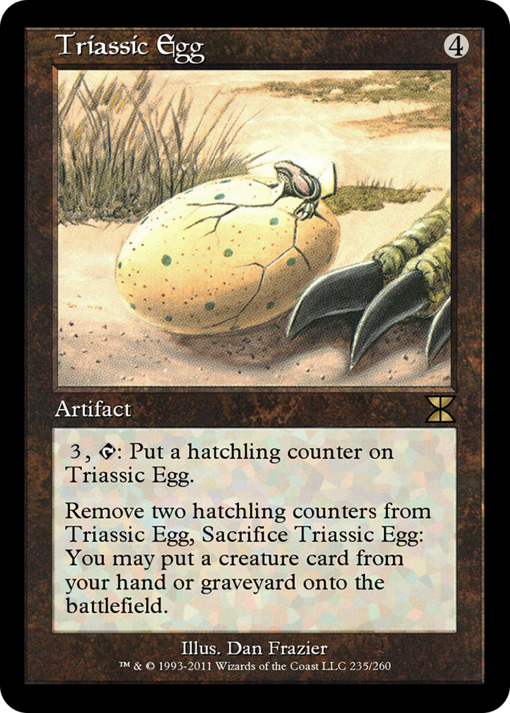 Image of Triassic Egg (ME4-235) - Masters Edition IV Foil