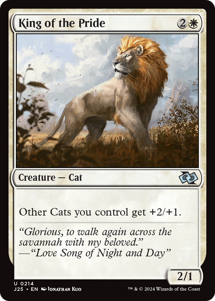 Image of King of the Pride (J25-214) - Foundations Jumpstart