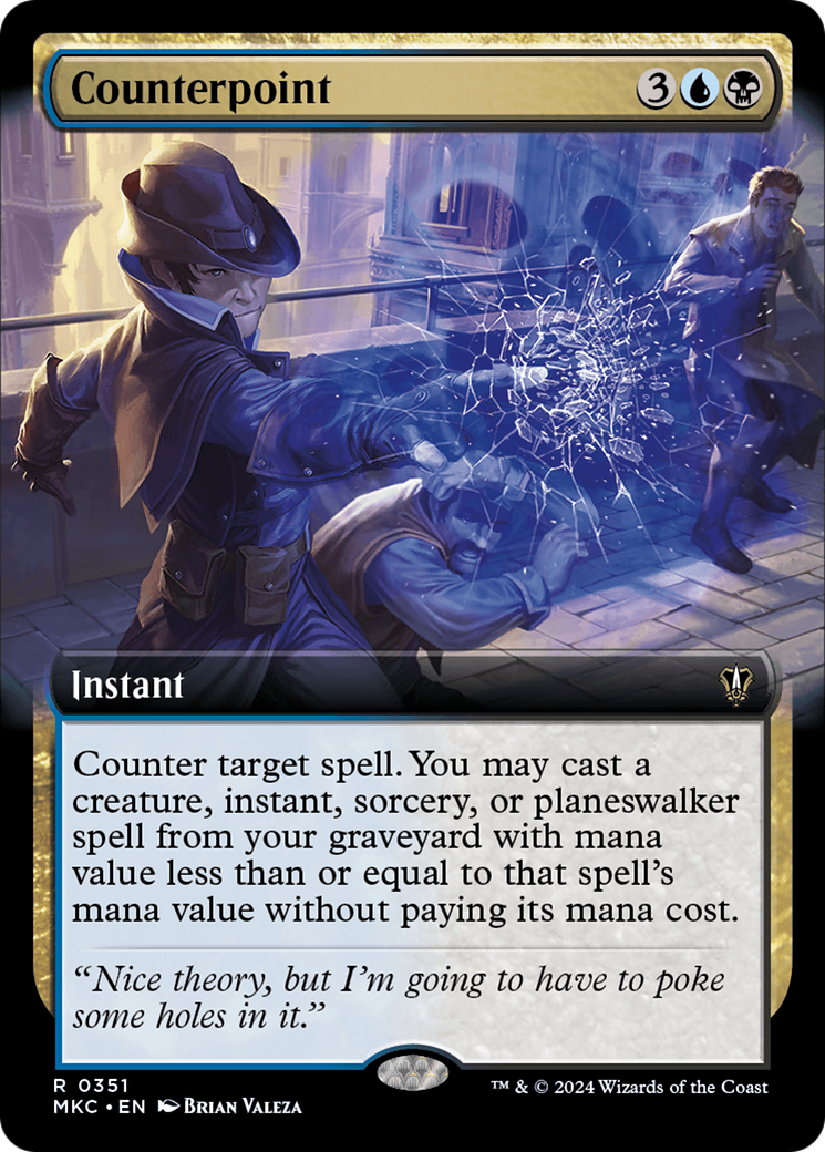 Image of Counterpoint (Extended Art) (MKC-351) - Murders at Karlov Manor Commander: (Extended Art)