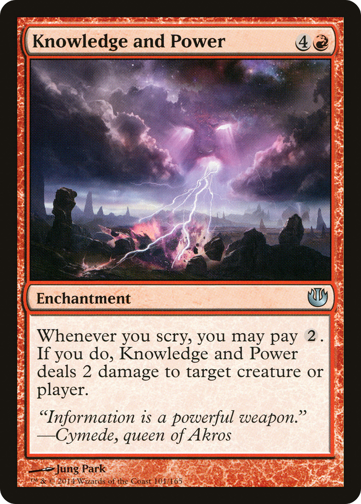 Image of Knowledge and Power (JOU-101) - Journey into Nyx