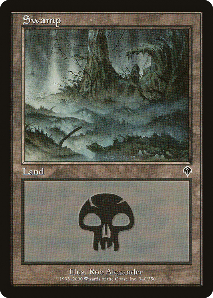 Image of Swamp (340) (INV-340) - Invasion Foil