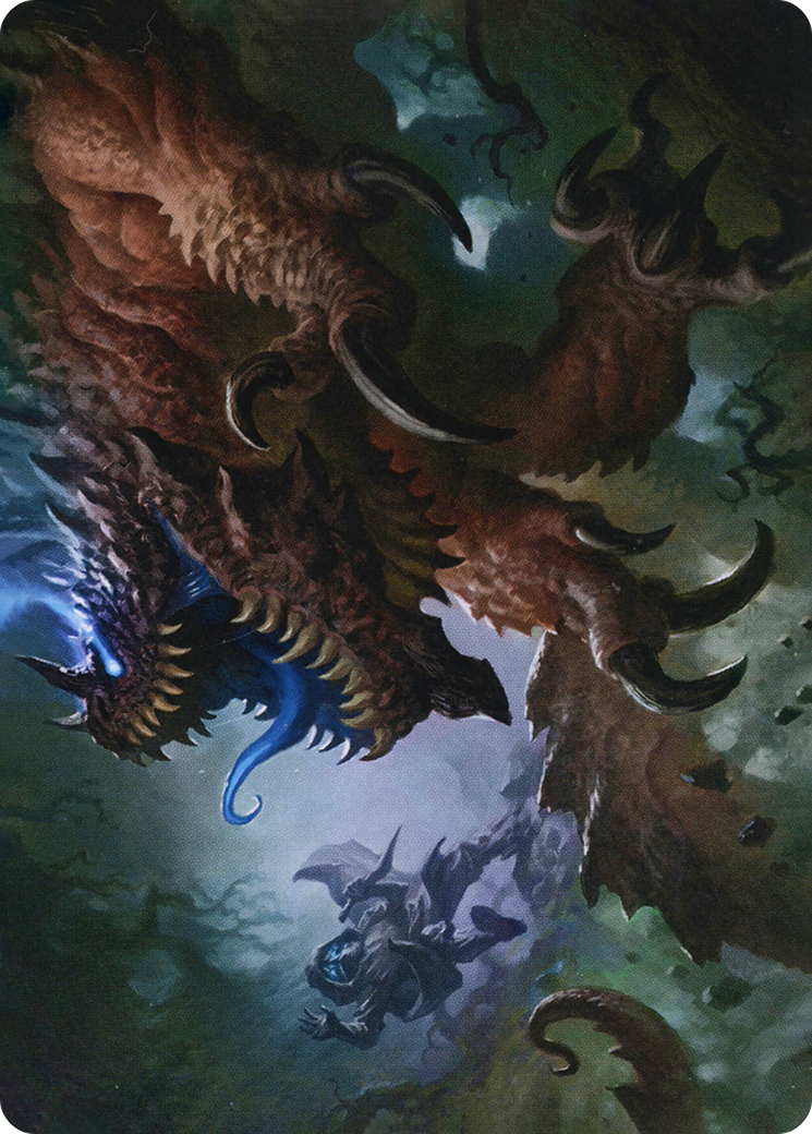 Image of Underdark Basilisk // Basilisk (AAFR-009) - Adventures in the Forgotten Realms Art Series (Borderless) Foil