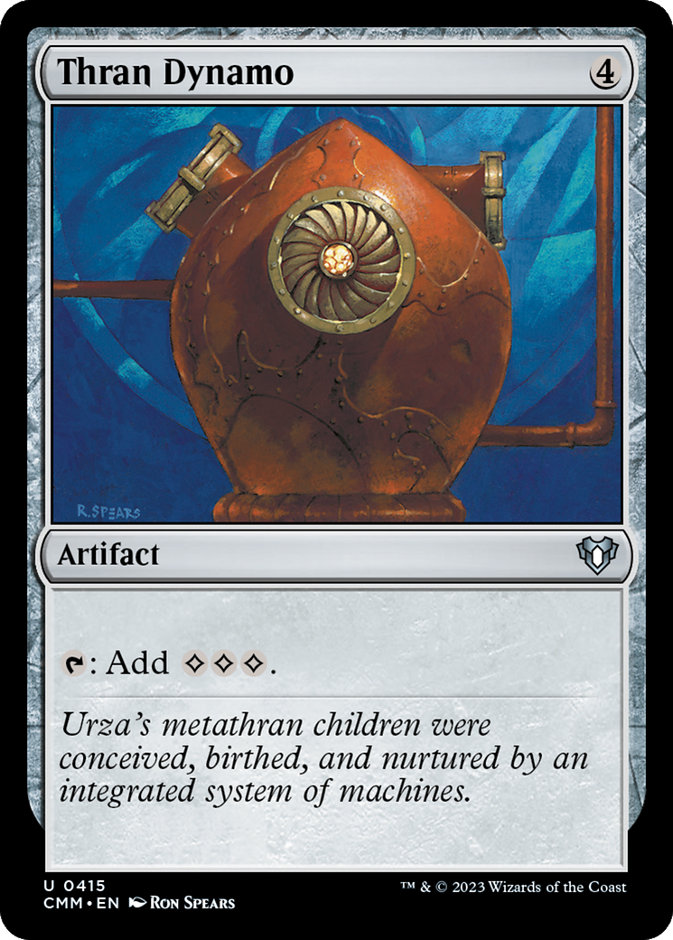 Image of Thran Dynamo (CMM-415) - Commander Masters Foil