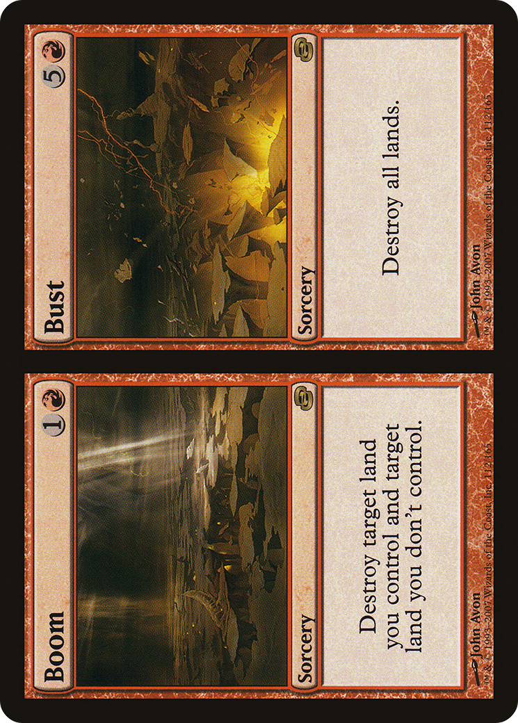 Image of Boom // Bust (PLC-112) - Planar Chaos Foil