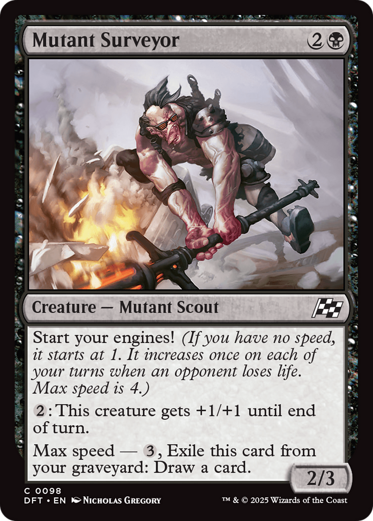 Image of Mutant Surveyor (DFT-098) - Aetherdrift Foil