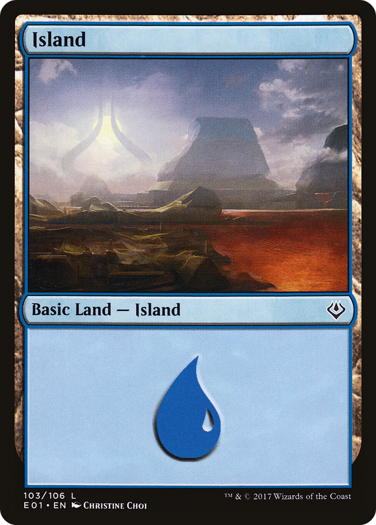 Image of Island (103) (AC2-103) - Archenemy: Nicol Bolas