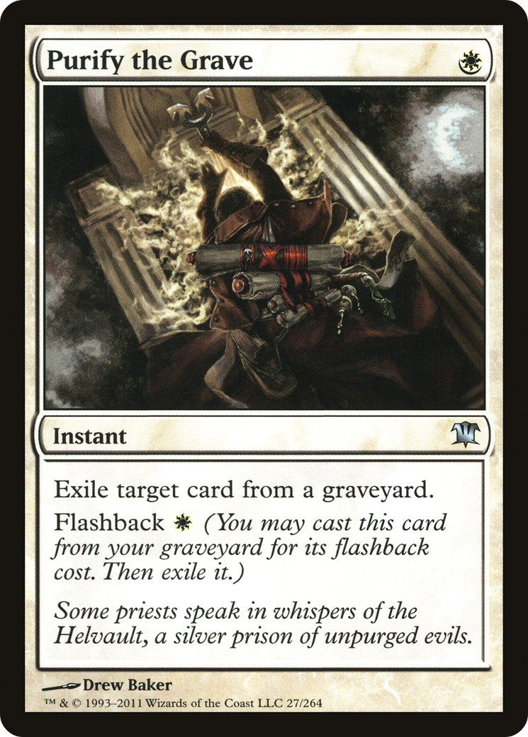 Image of Purify the Grave (ISD-027) - Innistrad Foil