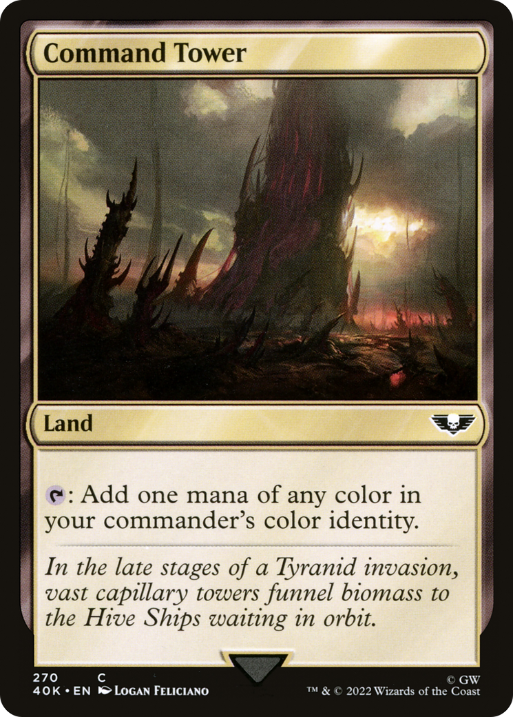 Image of Command Tower (270) (40K-270) - Warhammer 40,000 Commander