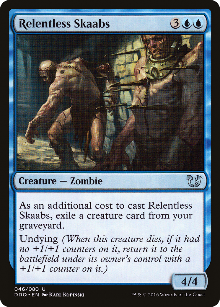 Image of Relentless Skaabs (DDQ-046) - Duel Decks: Blessed vs. Cursed