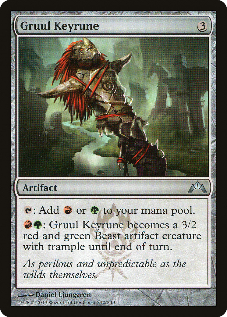 Image of Gruul Keyrune (GTC-230) - Gatecrash