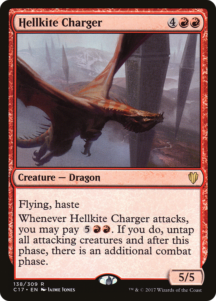 Image of Hellkite Charger (C17-138) - Commander 2017