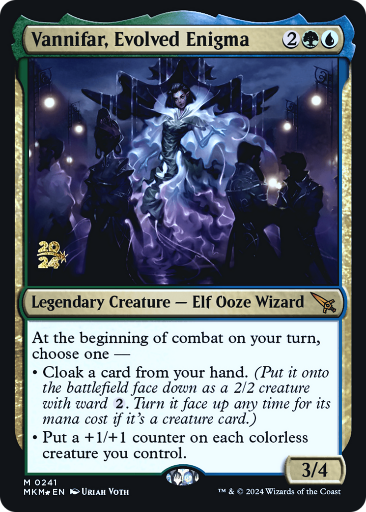 Image of Vannifar, Evolved Enigma (PRE-241) - Murders at Karlov Manor Promos Foil