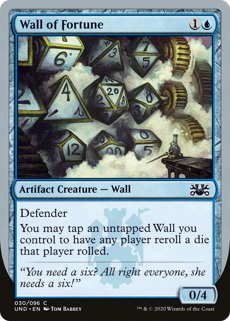 Image of Wall of Fortune (UND-030) - Unsanctioned
