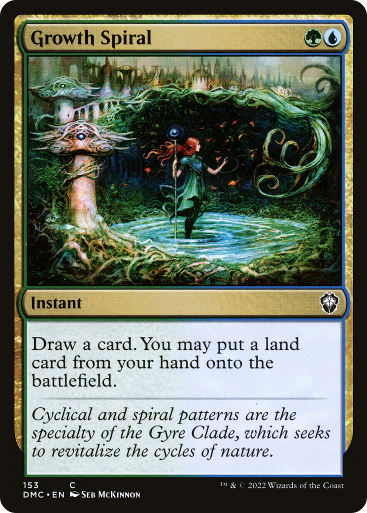 Image of Growth Spiral (DMC-153) - Dominaria United Commander