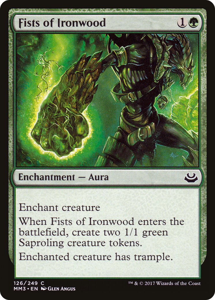 Image of Fists of Ironwood (MM3-126) - Modern Masters 2017