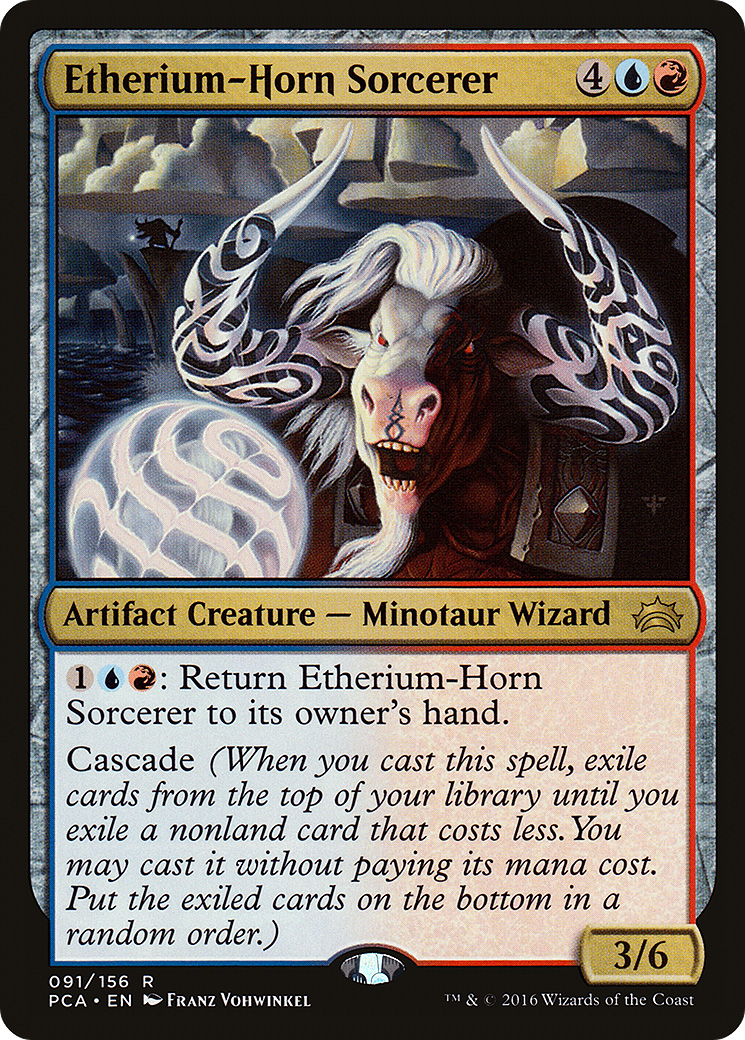 Image of Etherium-Horn Sorcerer (PCA-091) - Planechase Anthology