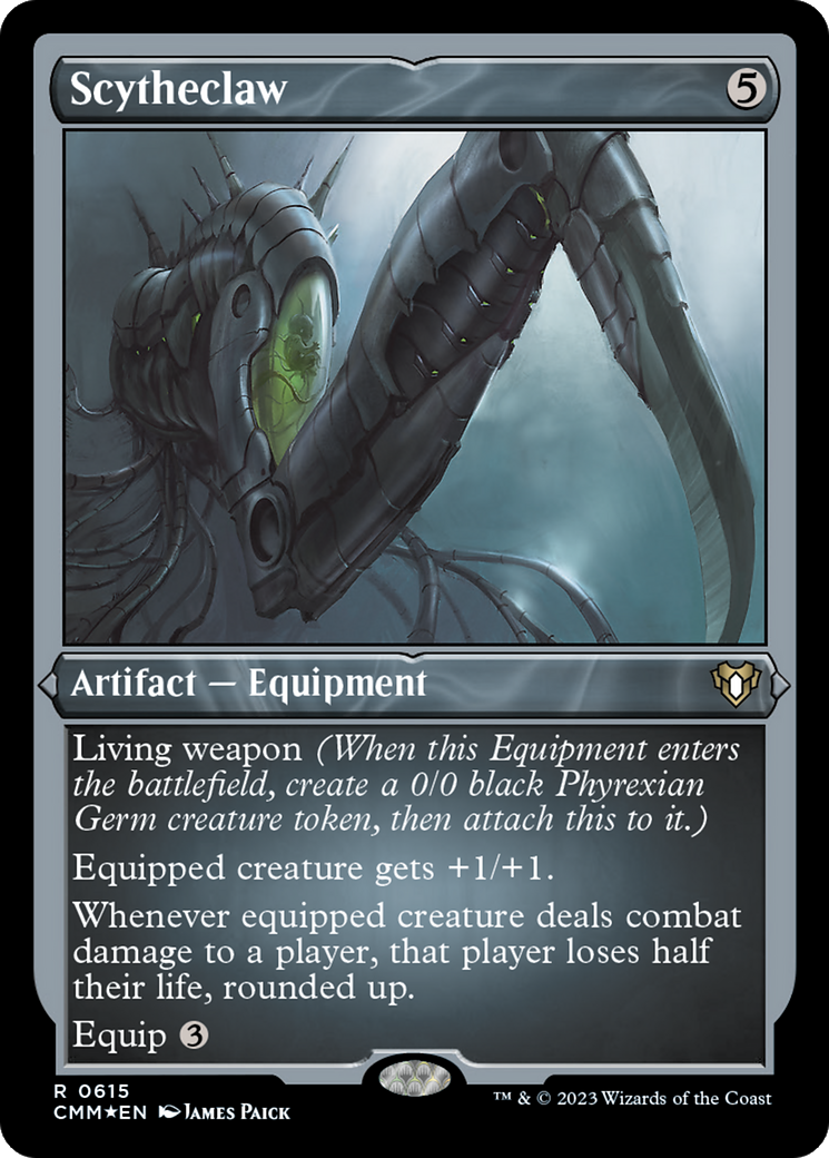Image of Scytheclaw (CMM-615) - Commander Masters Etched Foil