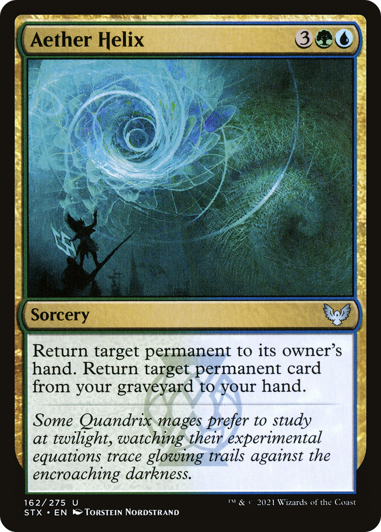 Image of Aether Helix (STX-162) - Strixhaven: School of Mages