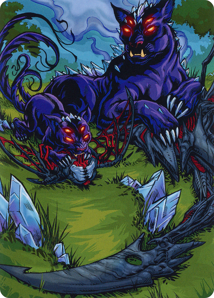 Image of Lurrus of the Dream-Den // Lurrus of the Dream-Den (AMOM-081) - March of the Machine Art Series (Borderless) Foil