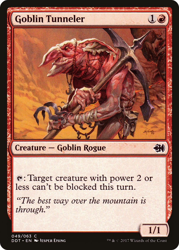 Image of Goblin Tunneler (DDT-049) - Duel Decks: Merfolk vs. Goblins