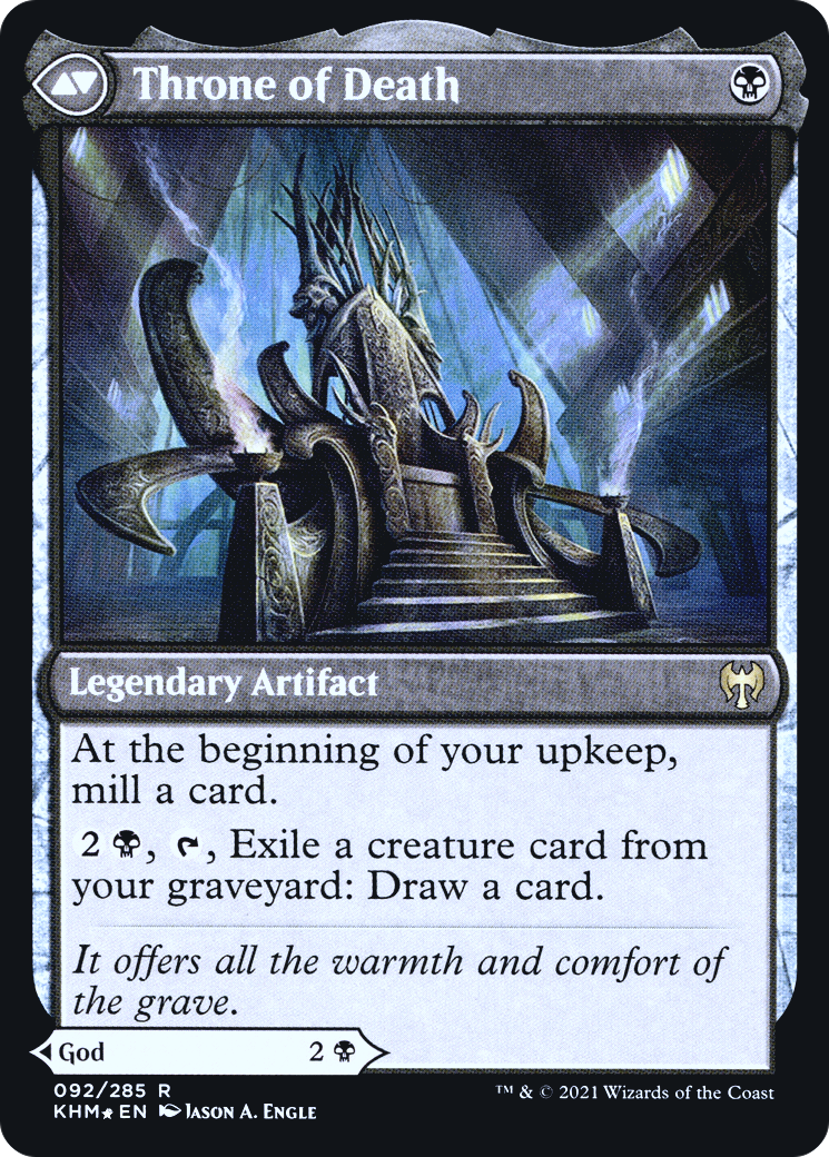 Image of Egon, God of Death (PRE-092) - Kaldheim Promos Foil