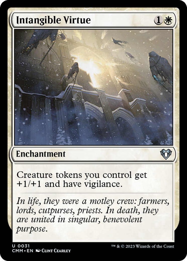 Image of Intangible Virtue (CMM-031) - Commander Masters Foil