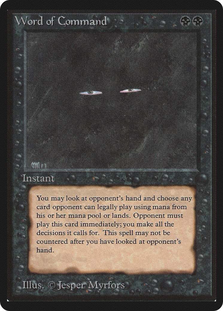 Image of Word of Command (LEB-) - Limited Edition Beta