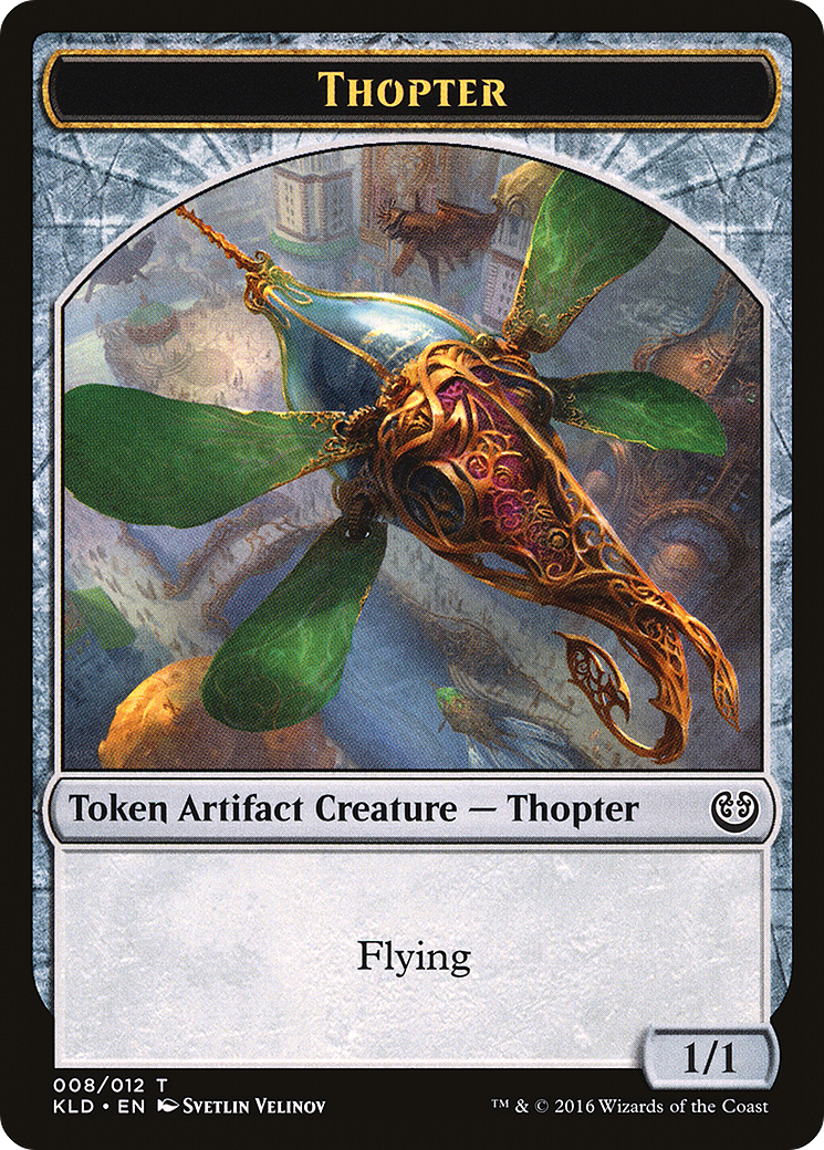 Image of Thopter Token (008) (KLD-008) - Kaladesh Tokens
