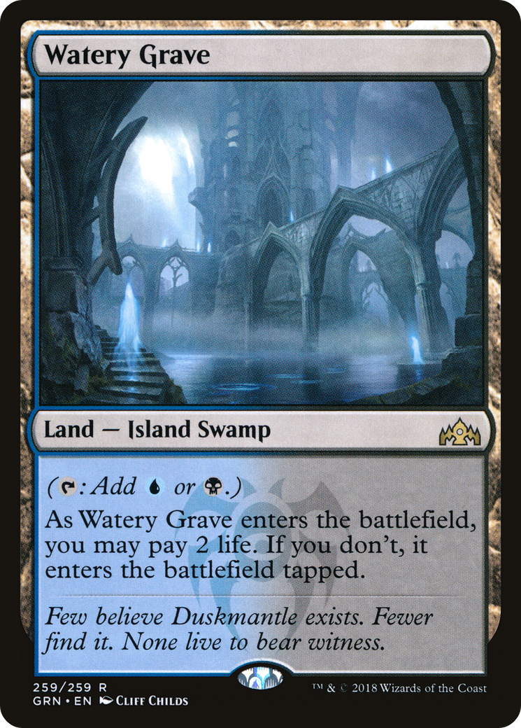 Image of Watery Grave (GRN-259) - Guilds of Ravnica