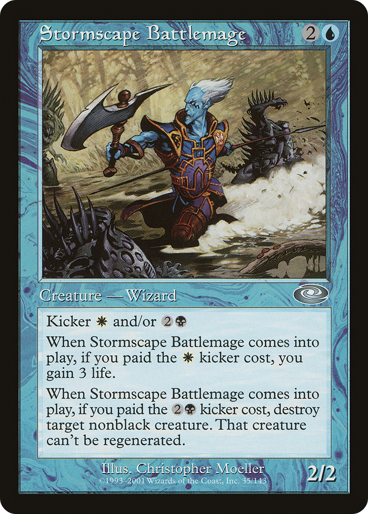 Image of Stormscape Battlemage (PLS-035) - Planeshift