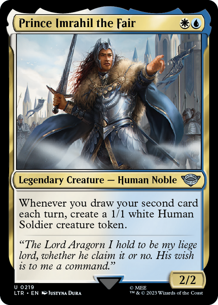 Image of Prince Imrahil the Fair (LTR-219) - The Lord of the Rings: Tales of Middle-earth