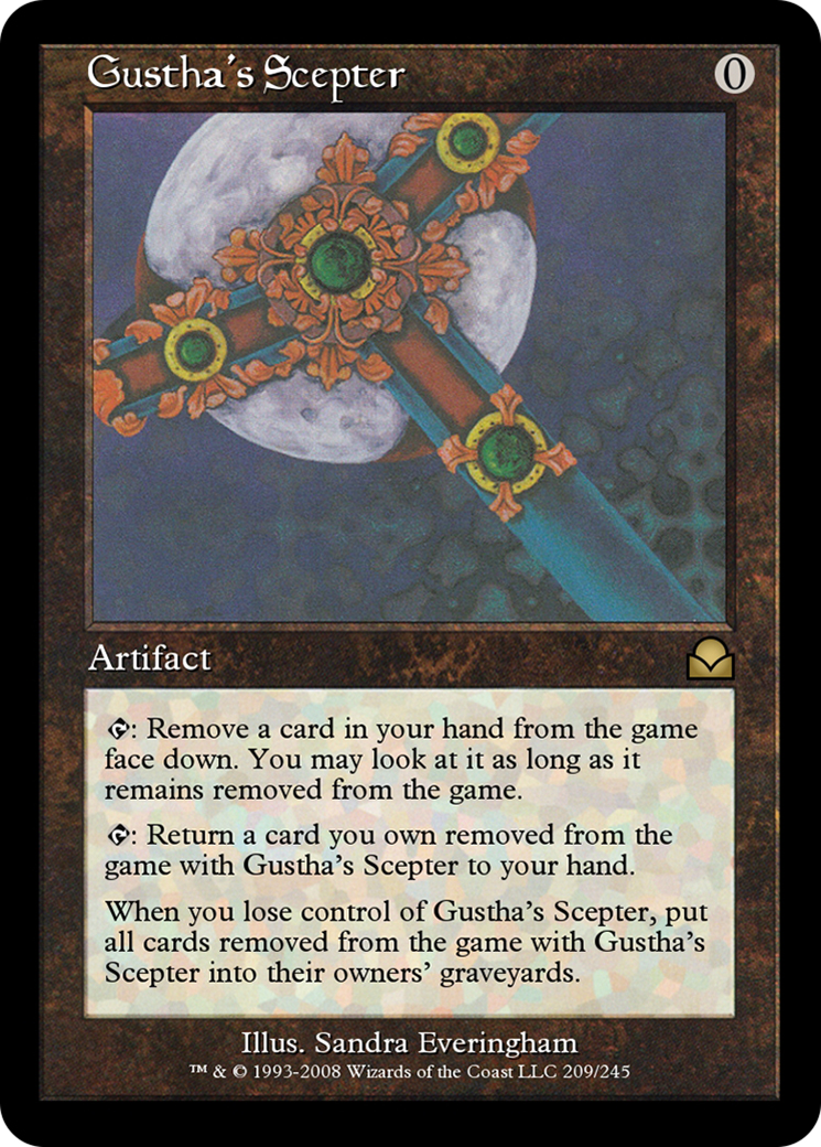Image of Gustha's Scepter (ME2-209) - Masters Edition II Foil