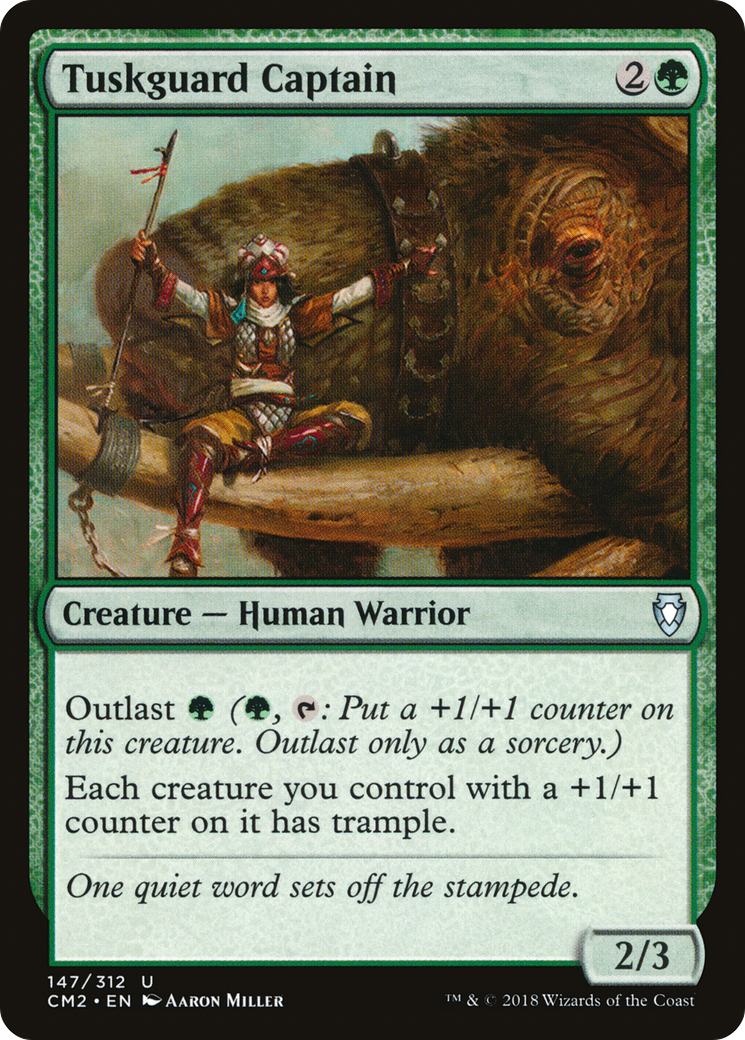 Image of Tuskguard Captain (CM2-147) - Commander Anthology Volume II
