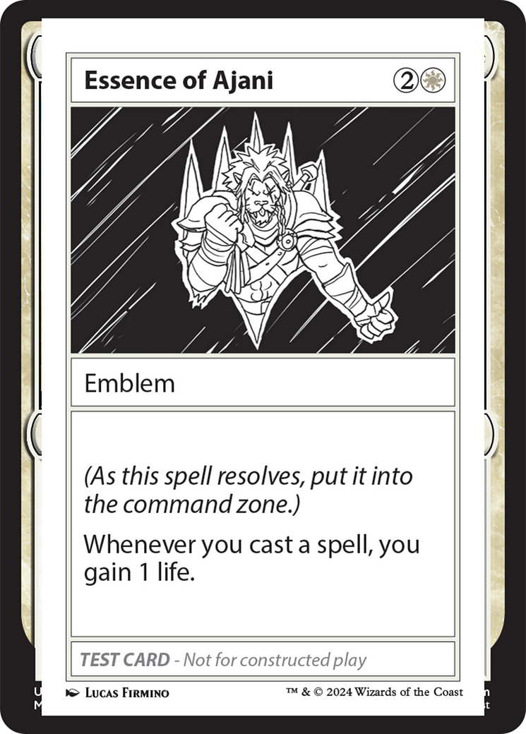 Image of Essence of Ajani (MB2-513) - Mystery Booster 2