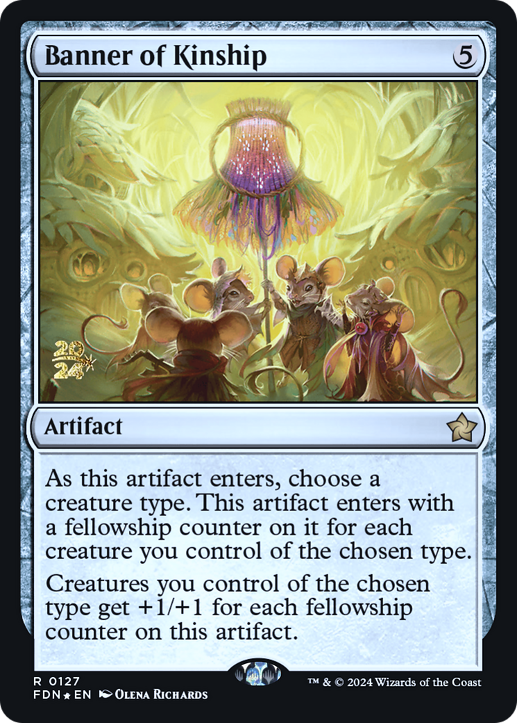 Image of Banner of Kinship (PRE-127) - Foundations Promos Foil