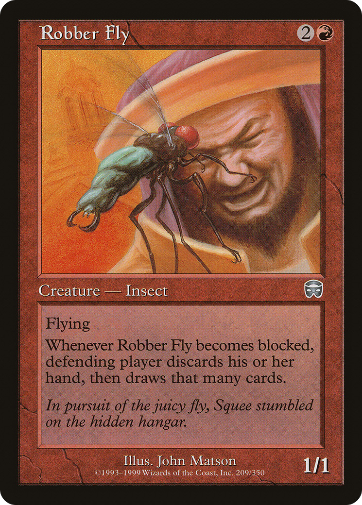 Image of Robber Fly (MMQ-209) - Mercadian Masques