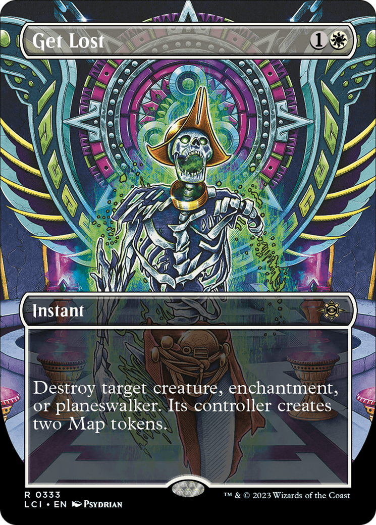 Image of Get Lost (Borderless) (LCI-333) - The Lost Caverns of Ixalan (Borderless) Foil