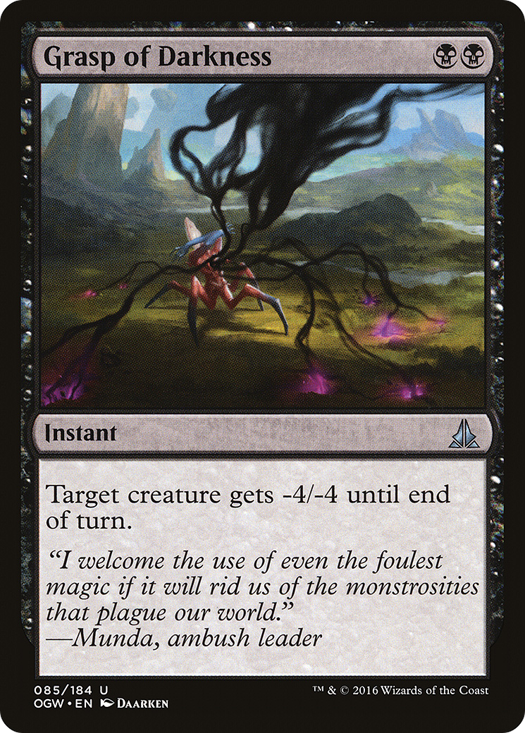 Image of Grasp of Darkness (OGW-085) - Oath of the Gatewatch
