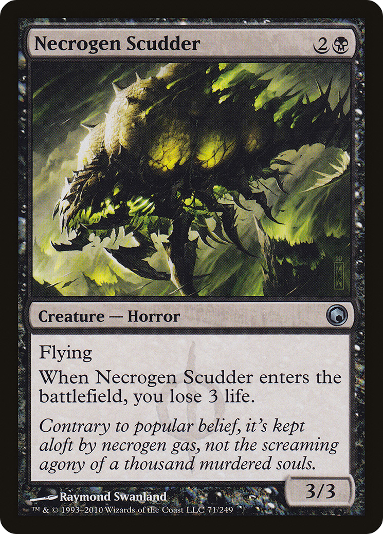 Image of Necrogen Scudder (SOM-071) - Scars of Mirrodin Foil