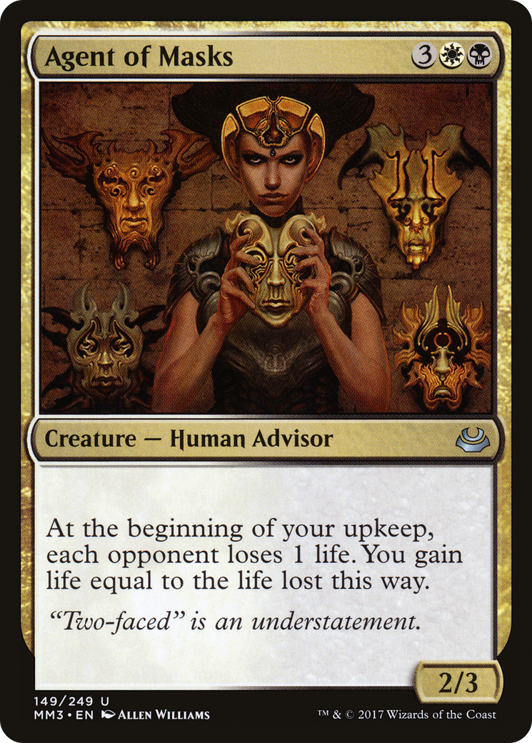 Image of Agent of Masks (MM3-149) - Modern Masters 2017