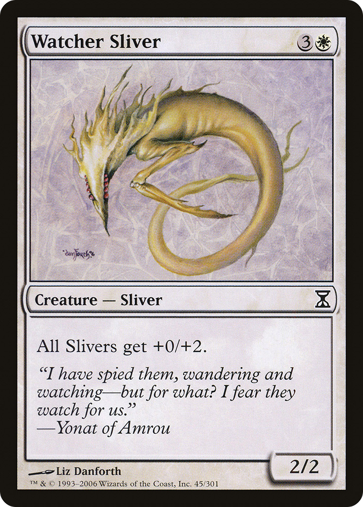 Image of Watcher Sliver (TSP-045) - Time Spiral Foil