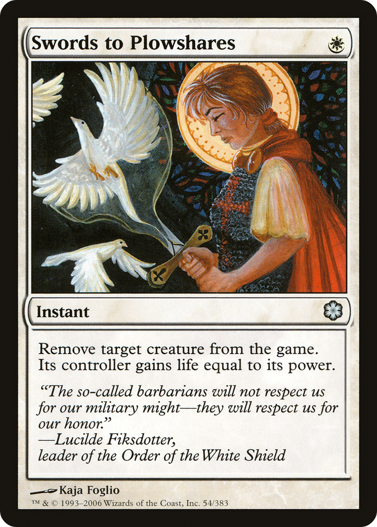 Image of Swords to Plowshares (CTD-054) - Coldsnap Theme Decks