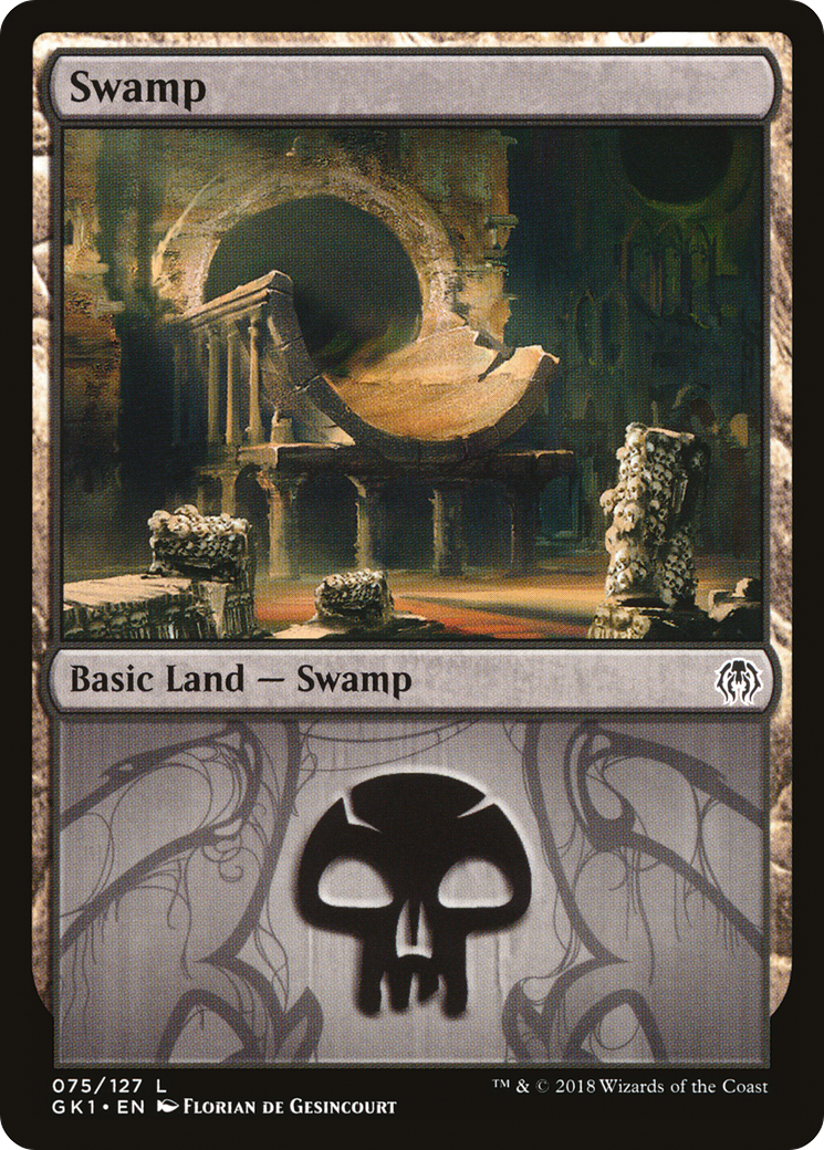 Image of Swamp (075) (GR1-075) - GRN Guild Kit
