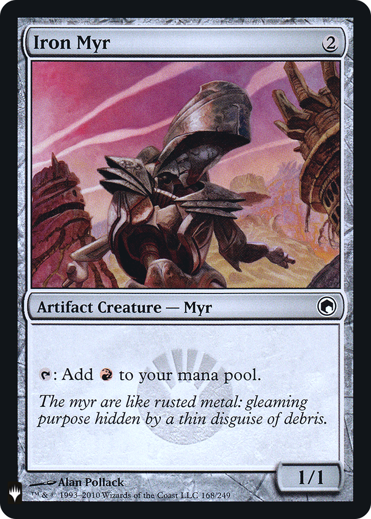 Image of Iron Myr (LIST-SOM-168) - The List Foil
