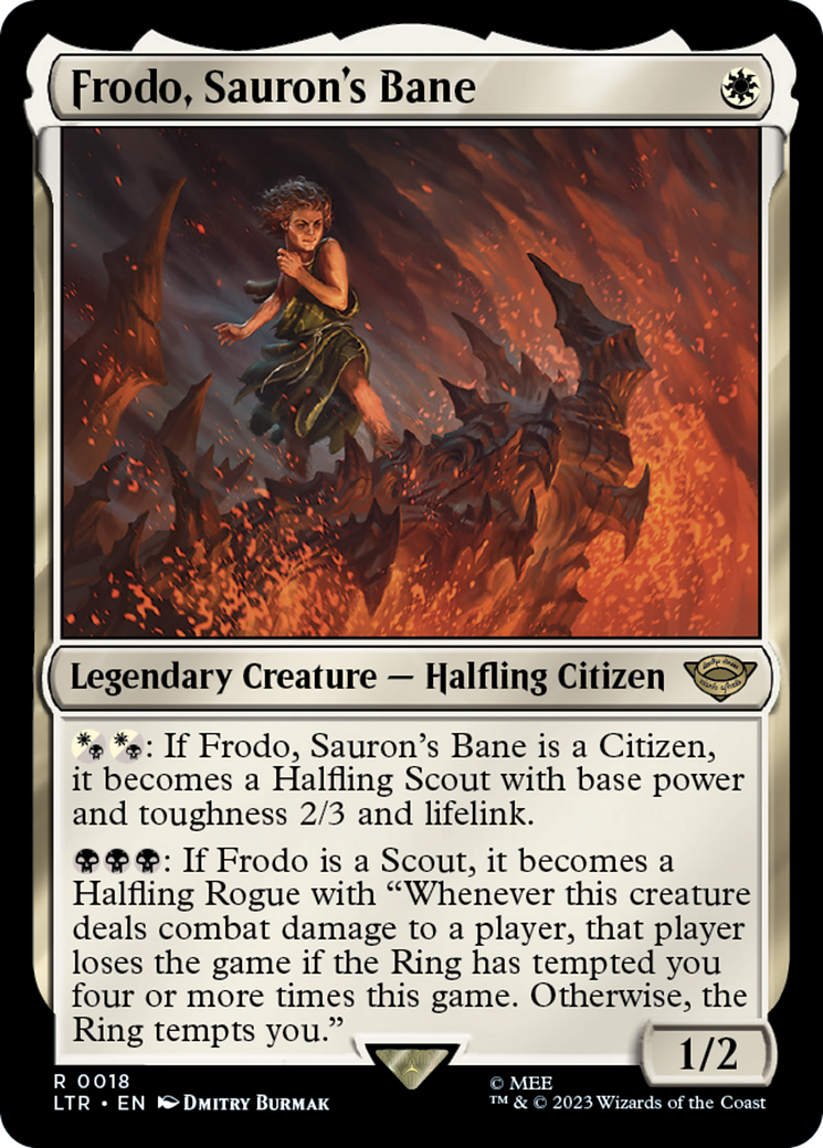 Image of Frodo, Sauron's Bane (LTR-018) - The Lord of the Rings: Tales of Middle-earth