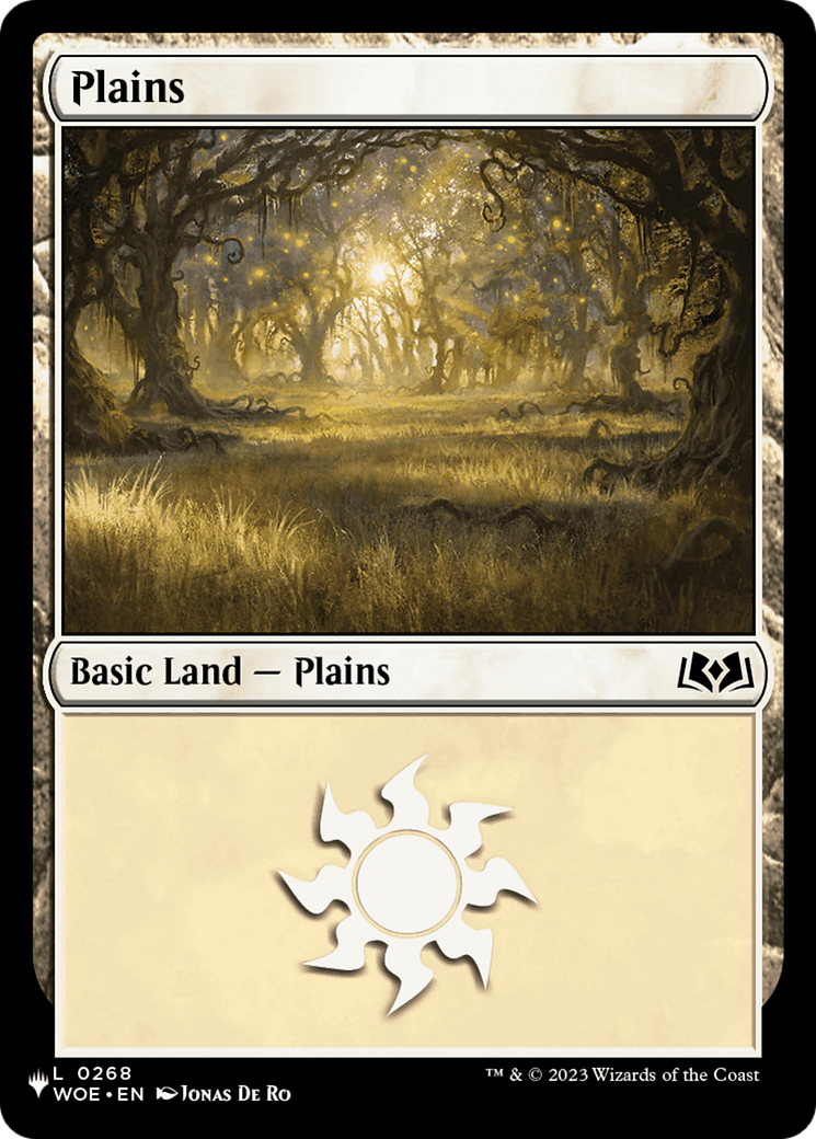 Image of Plains (LIST-WOE-268) - The List