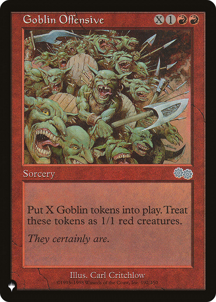 Image of Goblin Offensive (LIST-USG-192) - The List
