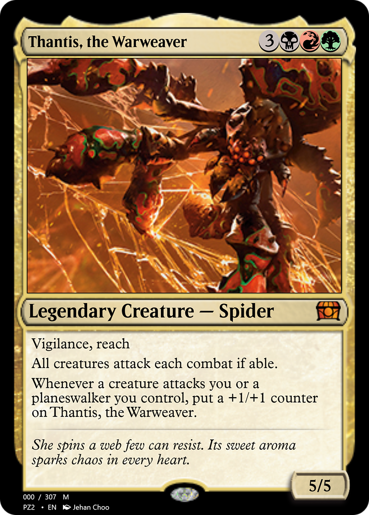 Image of Thantis, the Warweaver (PZ2-70671) - Treasure Chest Foil