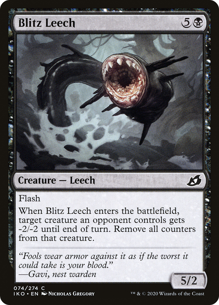Image of Blitz Leech (IKO-074) - Ikoria: Lair of Behemoths