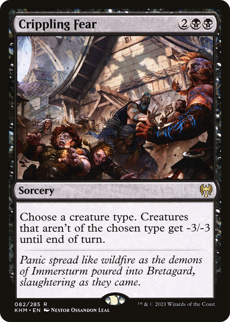 Image of Crippling Fear (KHM-082) - Kaldheim